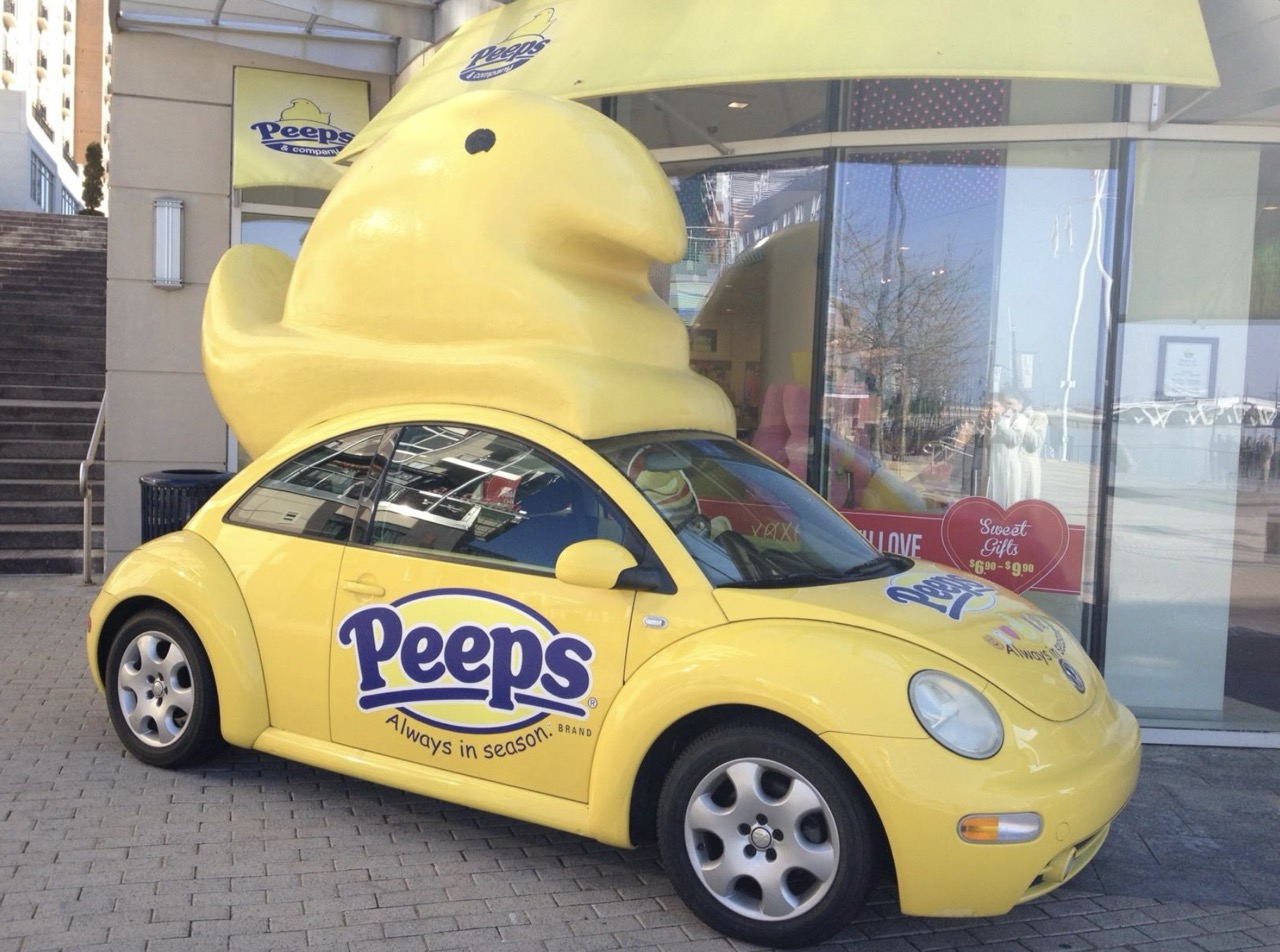 volkswagen new beetle - Peeps compar Peeps Peeps Always ins season. Brand Yax Love Sweet Gifts $6.90$9.90